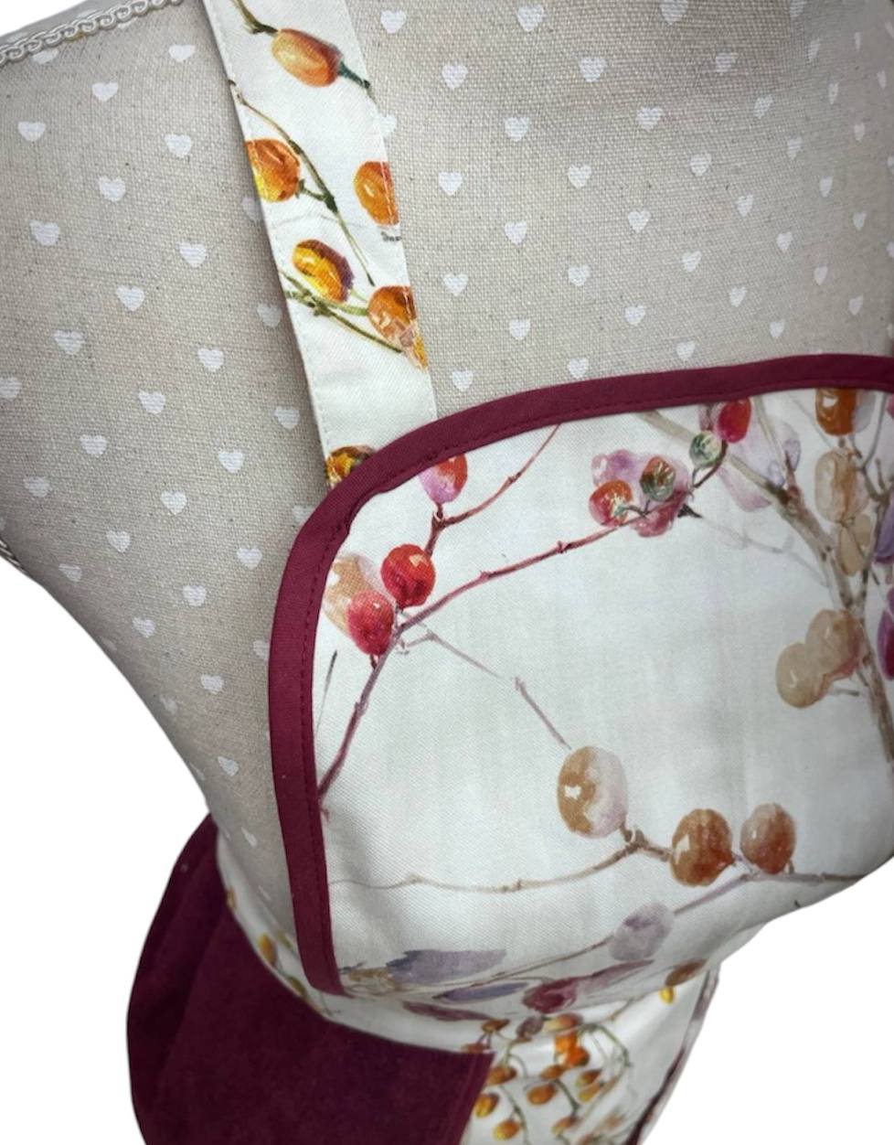 Grembiule da cucina con asciughino in spugna Cassandra - Bottaro