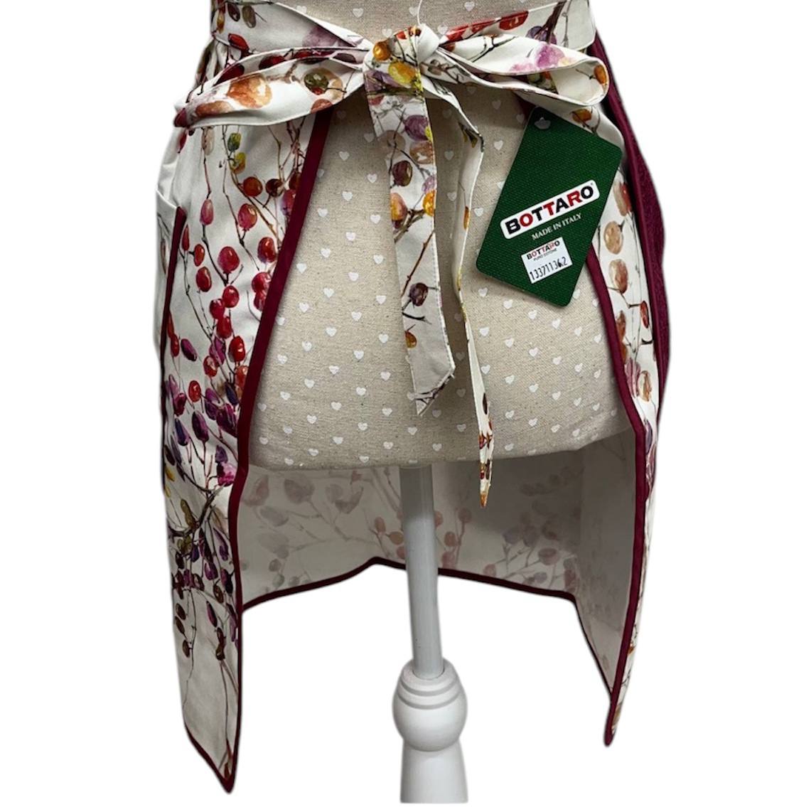 Grembiule da cucina con asciughino in spugna Cassandra - Bottaro