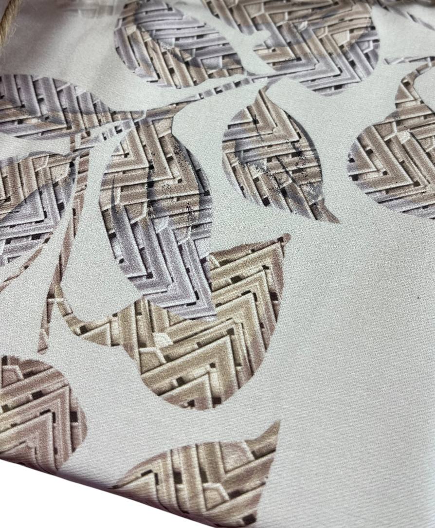 Tovaglia da tavola antimacchia Amaranta Bianco antico - Riviera