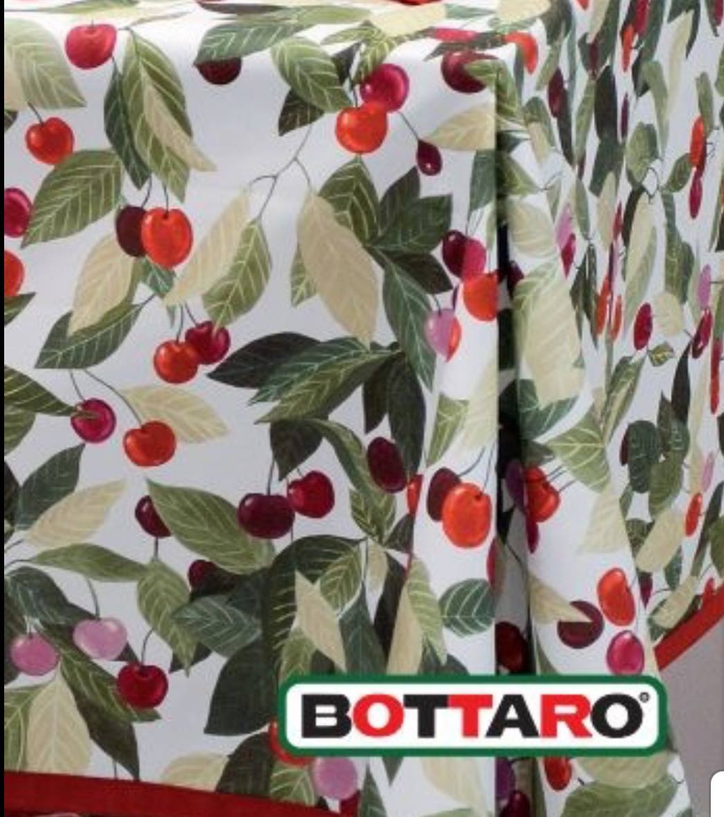 Tovaglia in cotone Marinella Ciliegie - Bottaro
