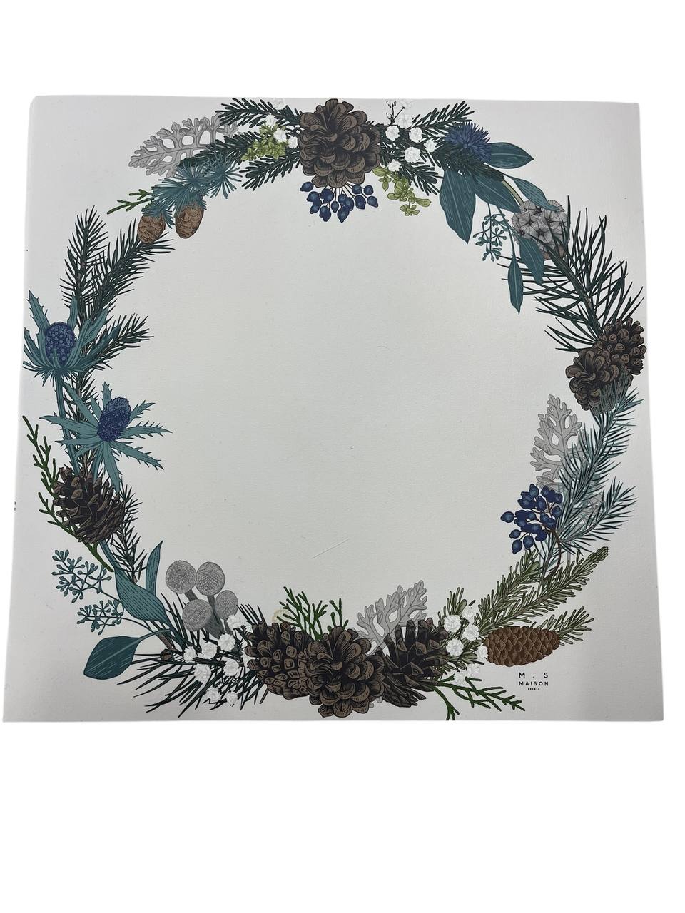 4 sottopiatti in vinile green - Maison Sucrèe