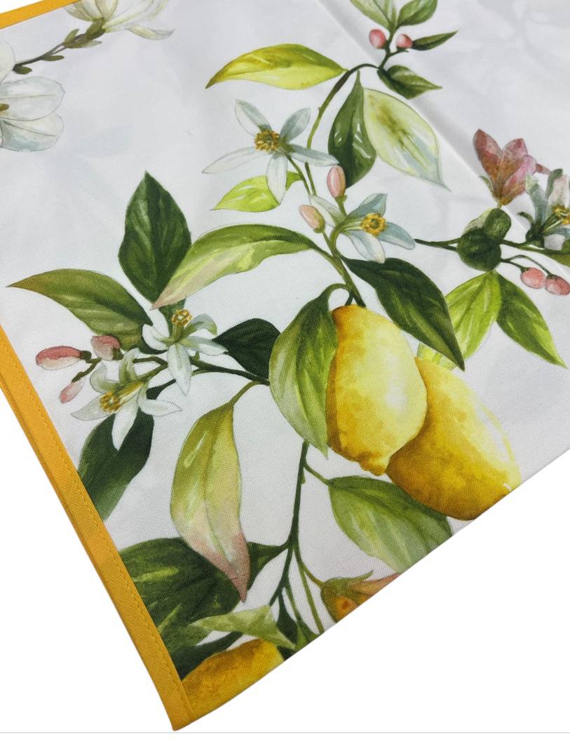Strofinaccio in cotone 50x70cm Botticelli Limoni - Bottaro