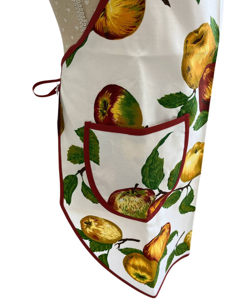 Grembiule con pettorina Mele - Bottaro