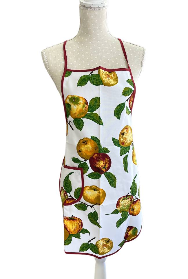 Grembiule con pettorina Mele - Bottaro