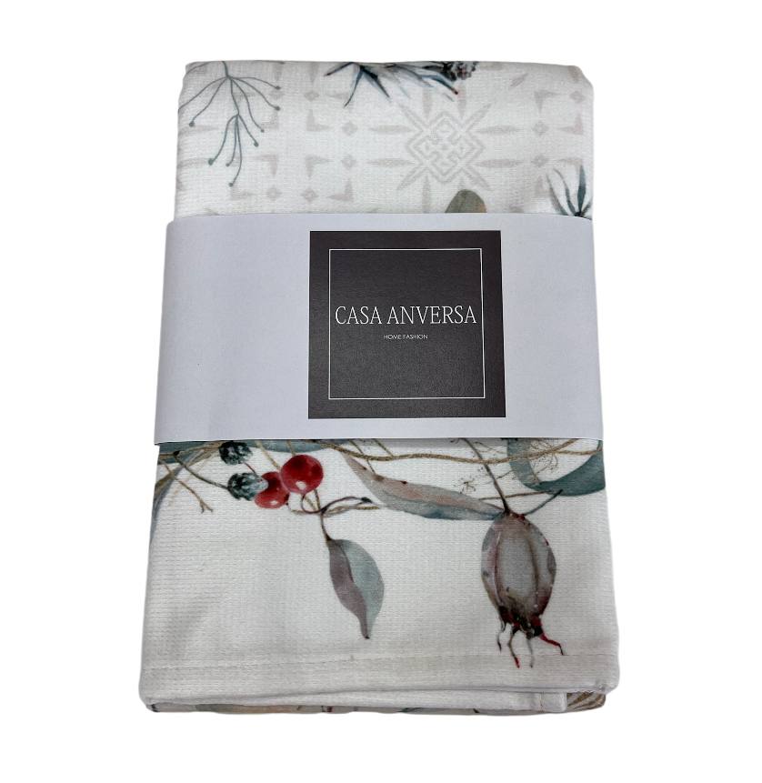 Strofinaccio microcotton Bacche rosse