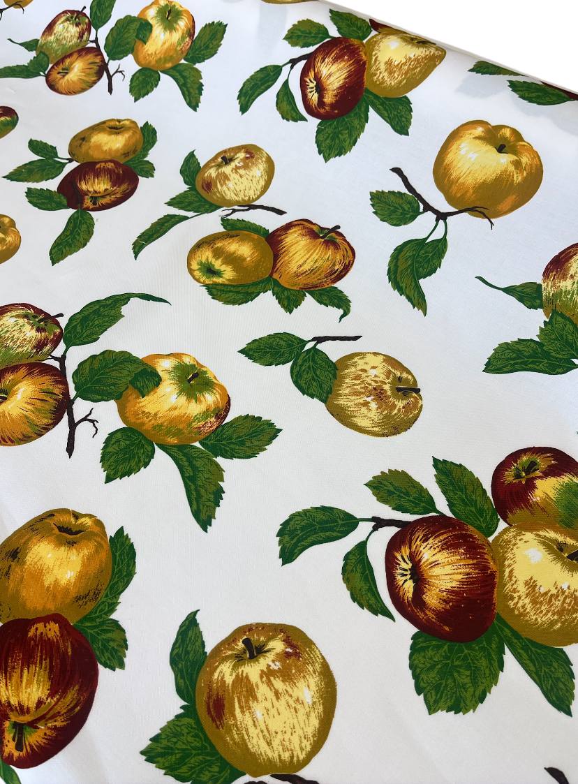 Taglio Tessuto per tovaglia in cotone Mele - Bottaro