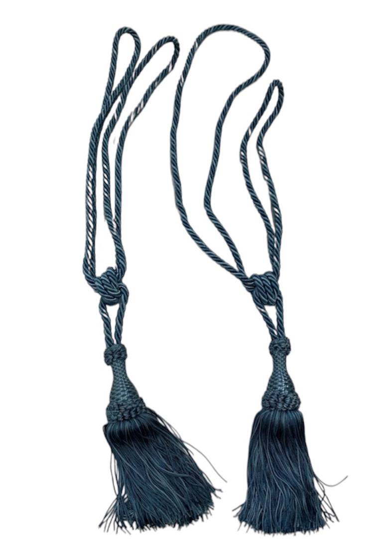 Coppia Embrasse per tenda misura media tinta unita