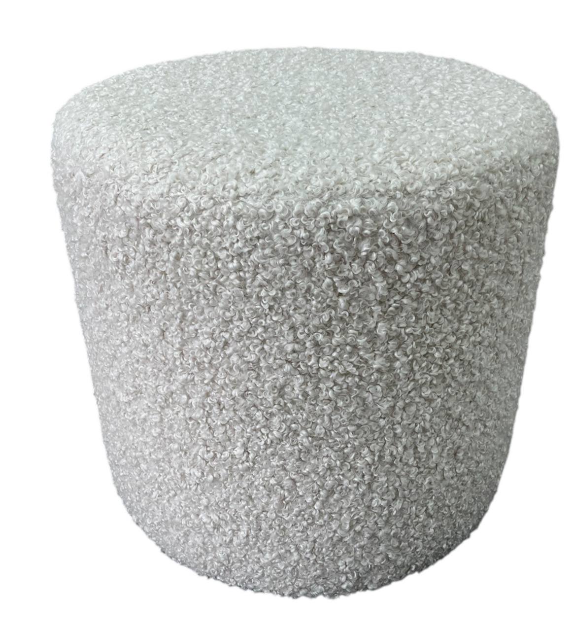 Pouf rotondo Club naturale - Reevèr