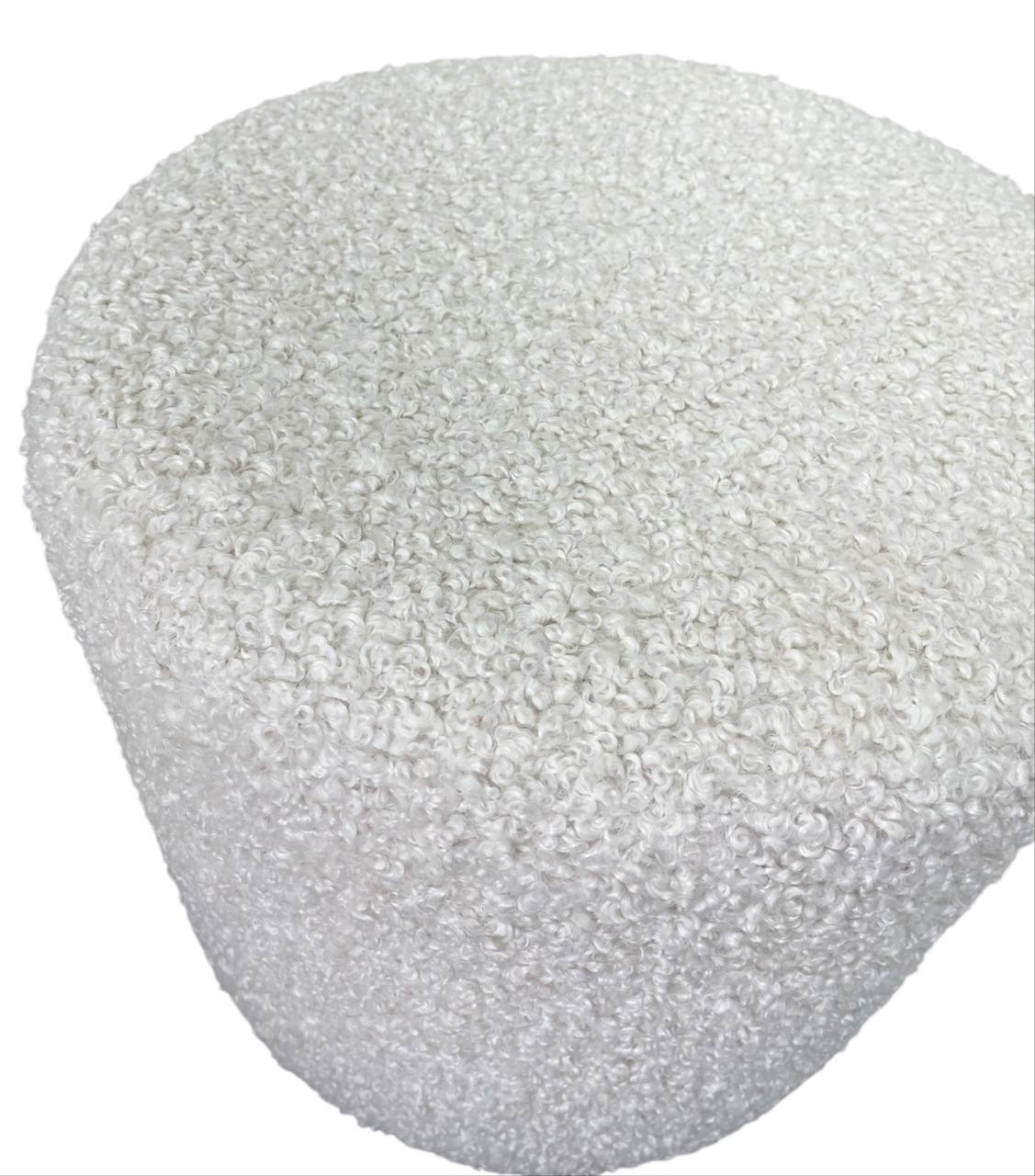 Pouf rotondo Club naturale - Reevèr