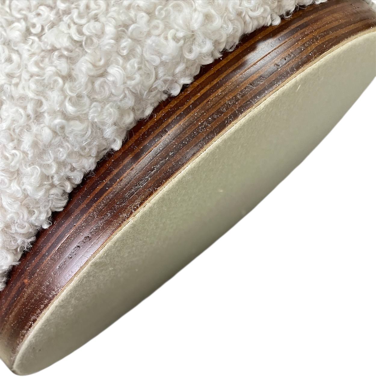 Pouf rotondo Club naturale - Reevèr