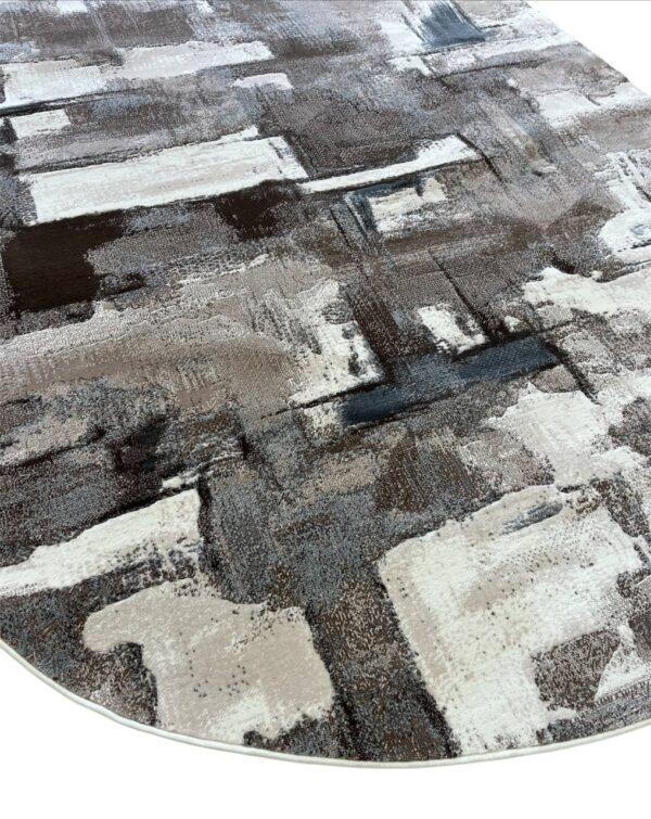 Tappeto arredo Myra Double oval brown MAR018 - WMD