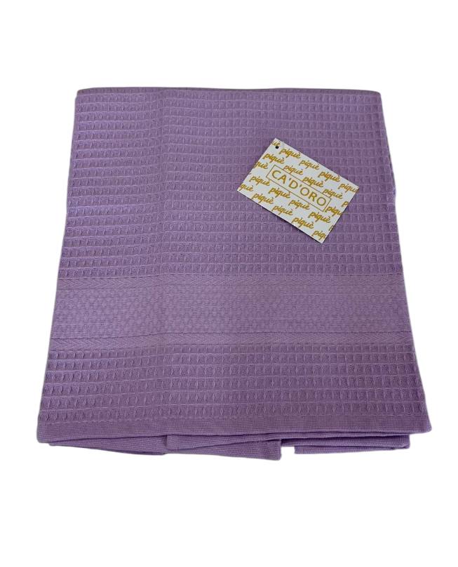 Coppia asciugamani (viso + ospite) Nido D'ape