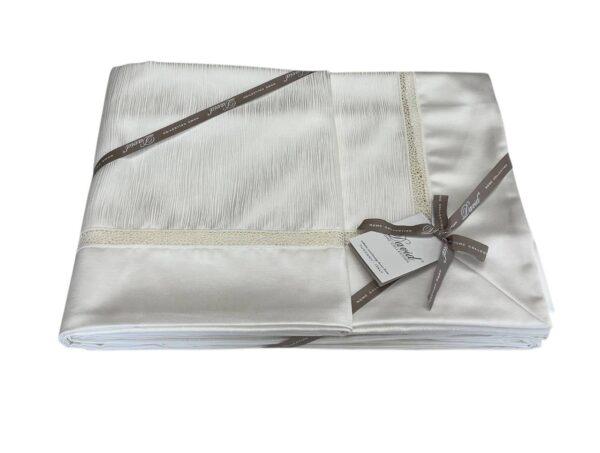 Tovaglia 180x270cm Elegance Latte - David Home