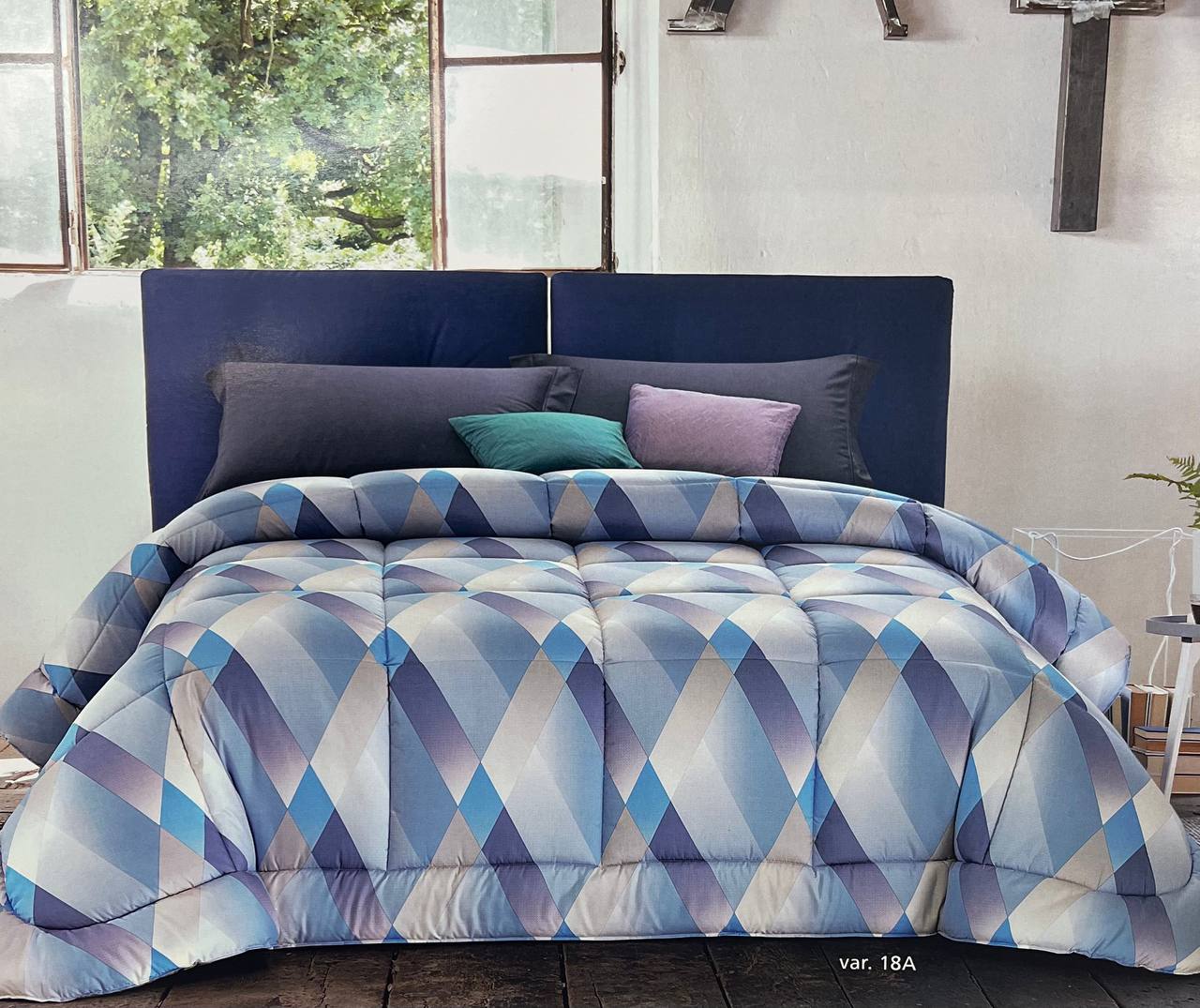 Trapunta invernale 1 piazza e mezza Ferraruccia dis 18 - GF Ferrari