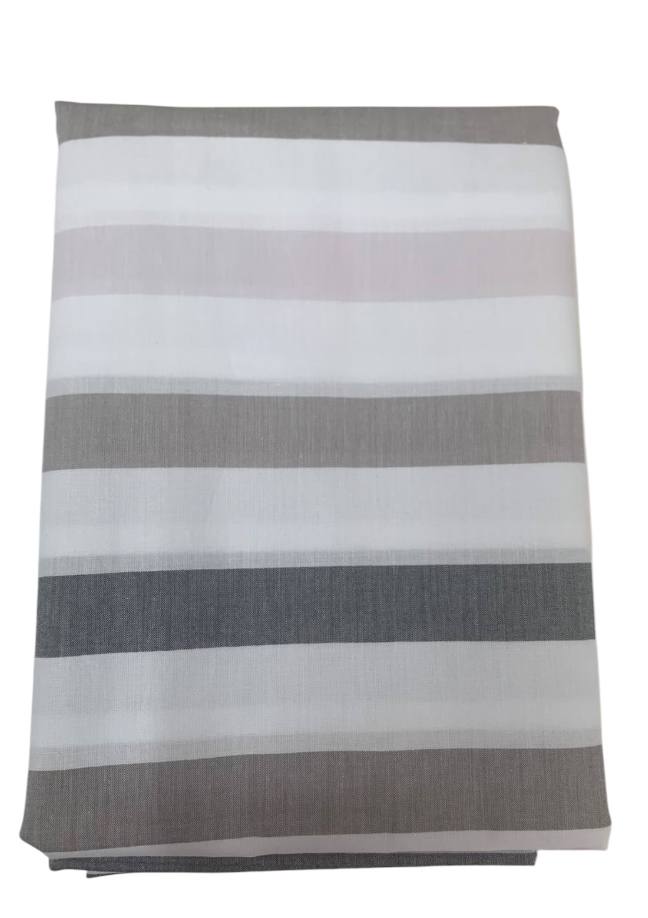 Coppia federe tinto in filo percalle 50x80cm Olaf Stripe