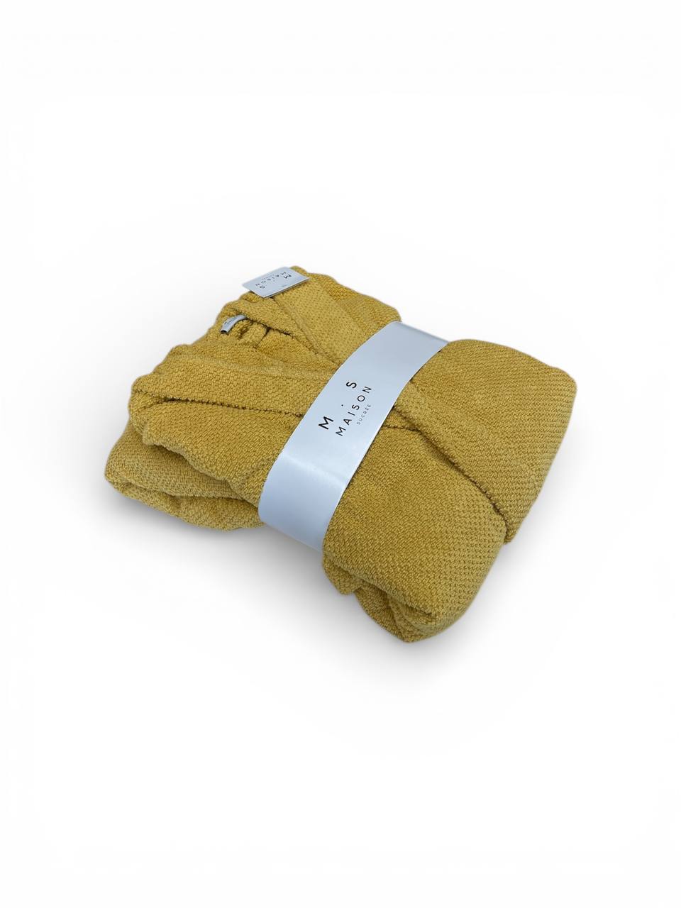 Accappatoio in spugna Pepe Mostarda - Maison Sucrèe