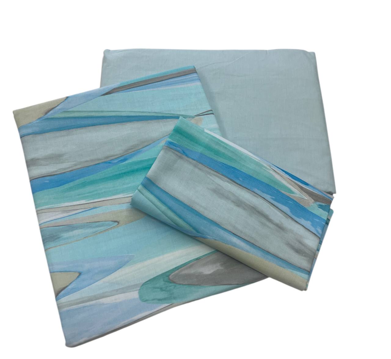 Completo lenzuolo copriletto 1 piazza Interlude - Riviera