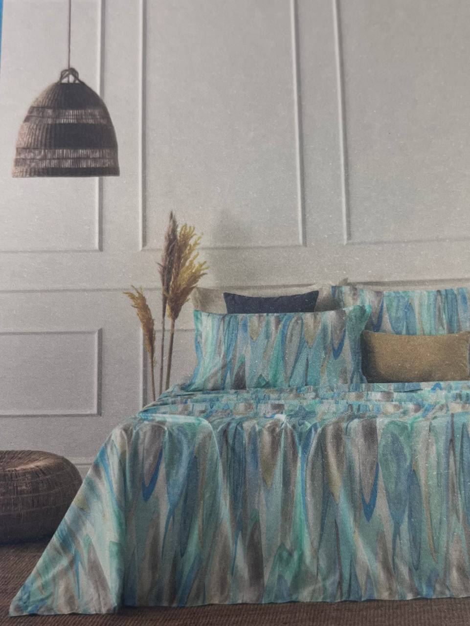 Completo lenzuolo copriletto 1 piazza Interlude - Riviera