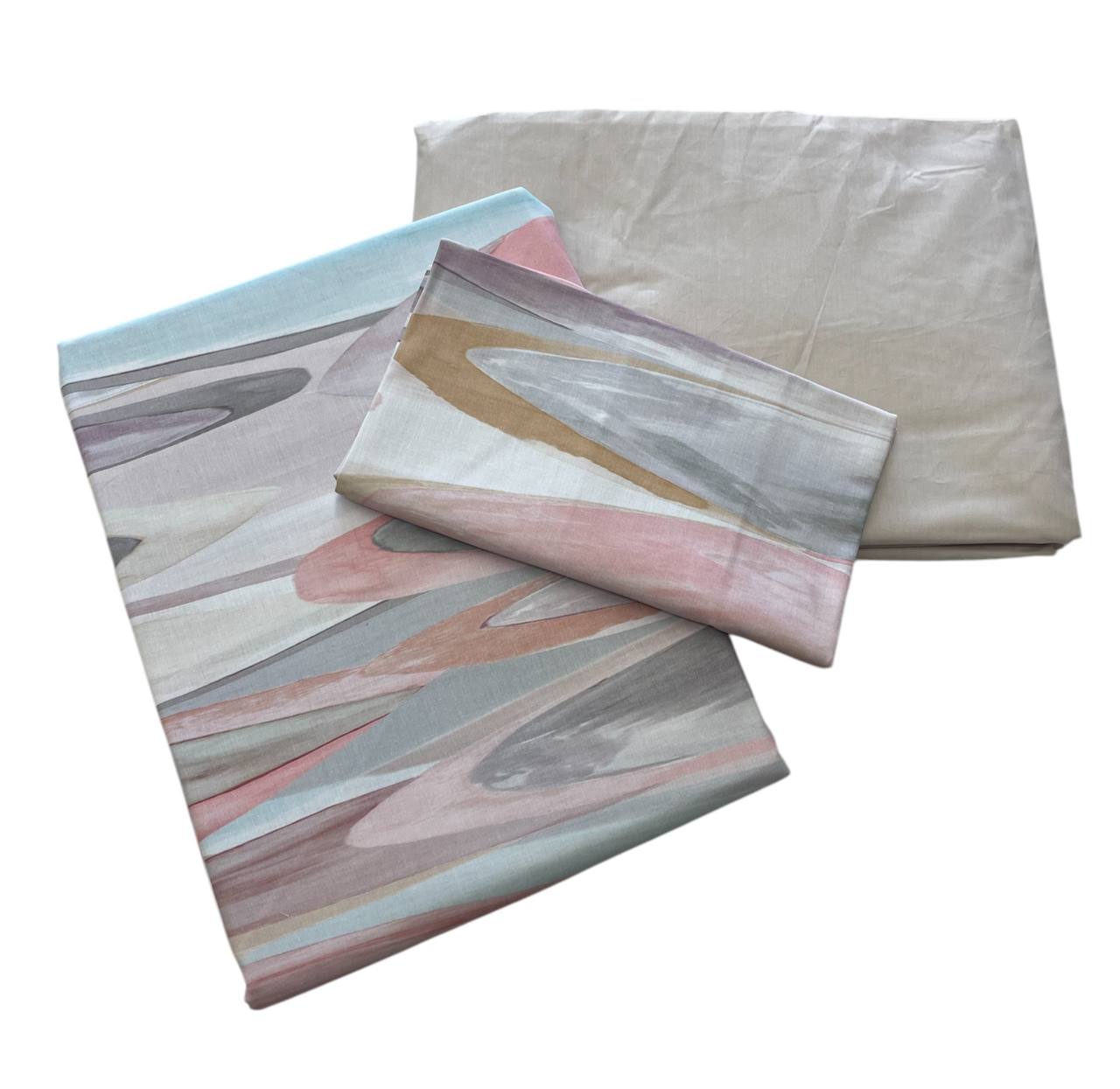 Completo lenzuolo copriletto 1 piazza Interlude - Riviera