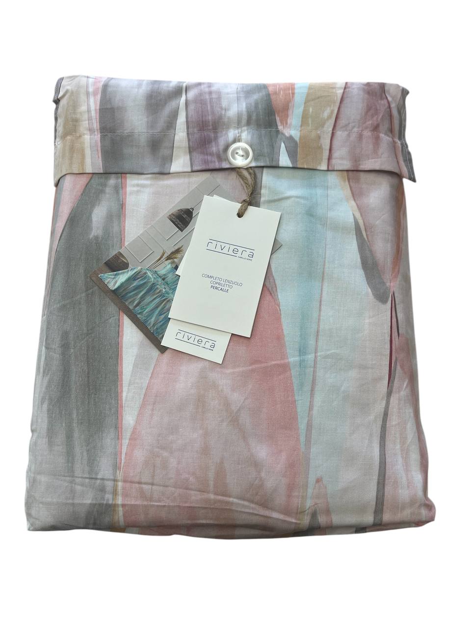 Completo lenzuolo copriletto 1 piazza Interlude - Riviera
