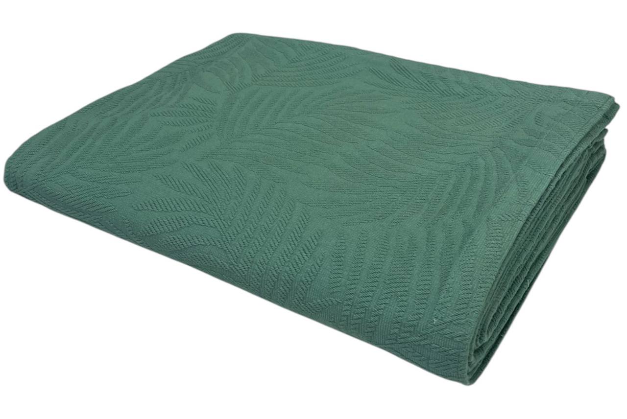 Copriletto matrimoniale in piquet Yucca - Riviera