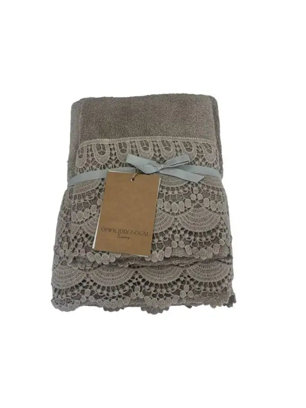 Coppia asciugamani (1+1) Corsetto