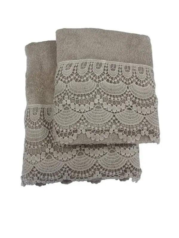 Coppia asciugamani (1+1) Corsetto