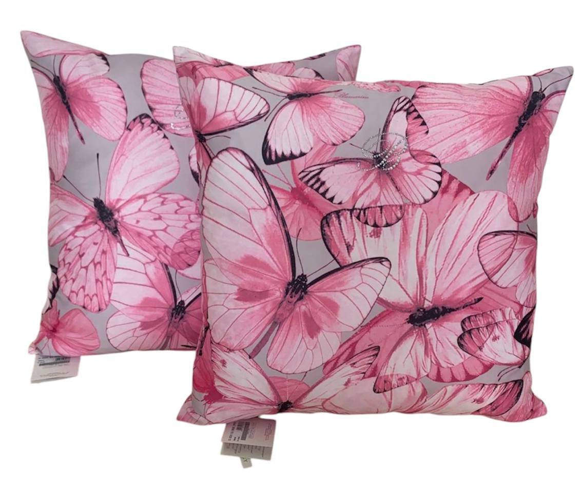 Cuscino arredo Occhi Blu 60x60cm - Blumarine