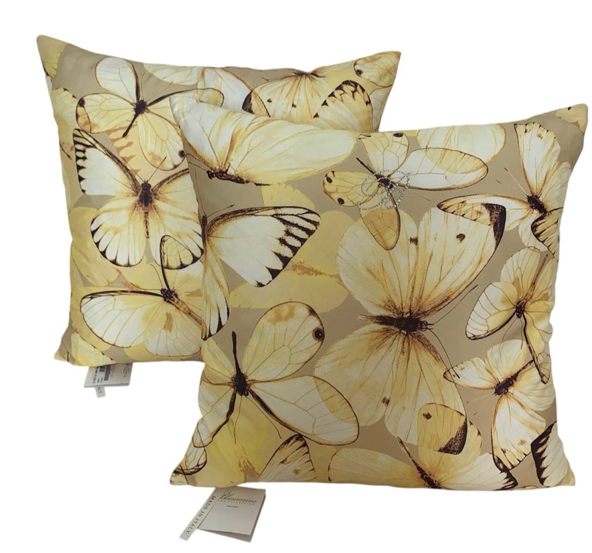 Cuscino arredo Occhi Blu 60x60cm - Blumarine