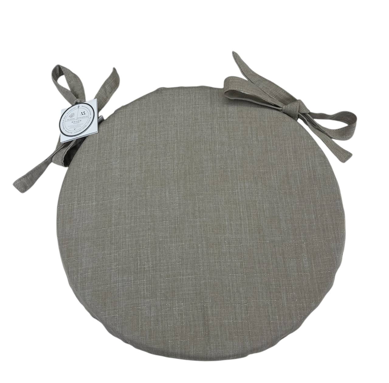 Coppia cuscini per sedia rotondi Irlanda antimacchia - Maison Sucrèe