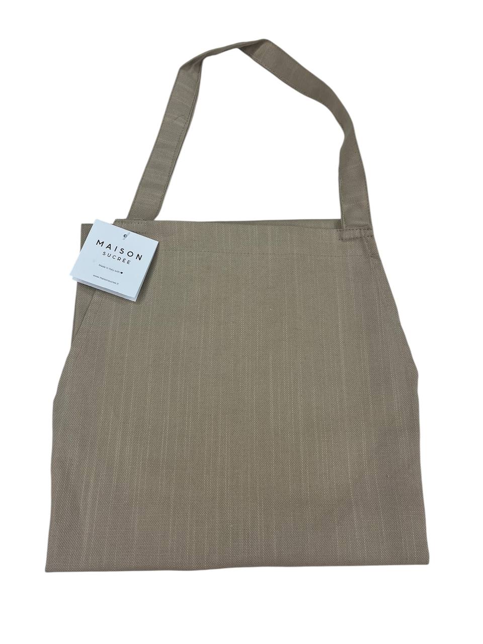 Grembiule con pettorina Essenziale - Maison Sucrèe
