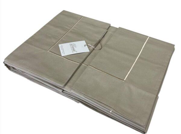 Completo lenzuola matrimoniale Linea percalle - David Home