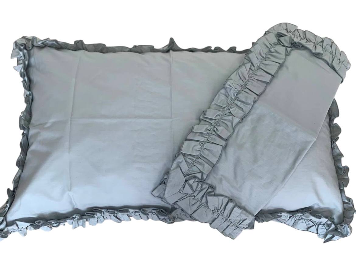 Coppia federe Paint Nives con rouches - Riviera