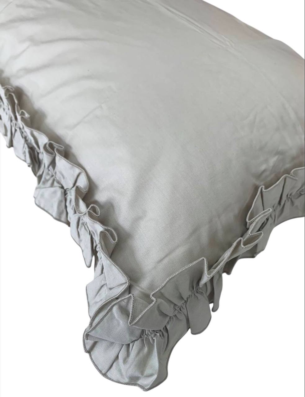 Coppia federe Paint Nives con rouches - Riviera