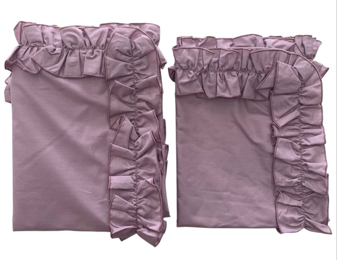 Coppia federe Paint Nives con rouches - Riviera