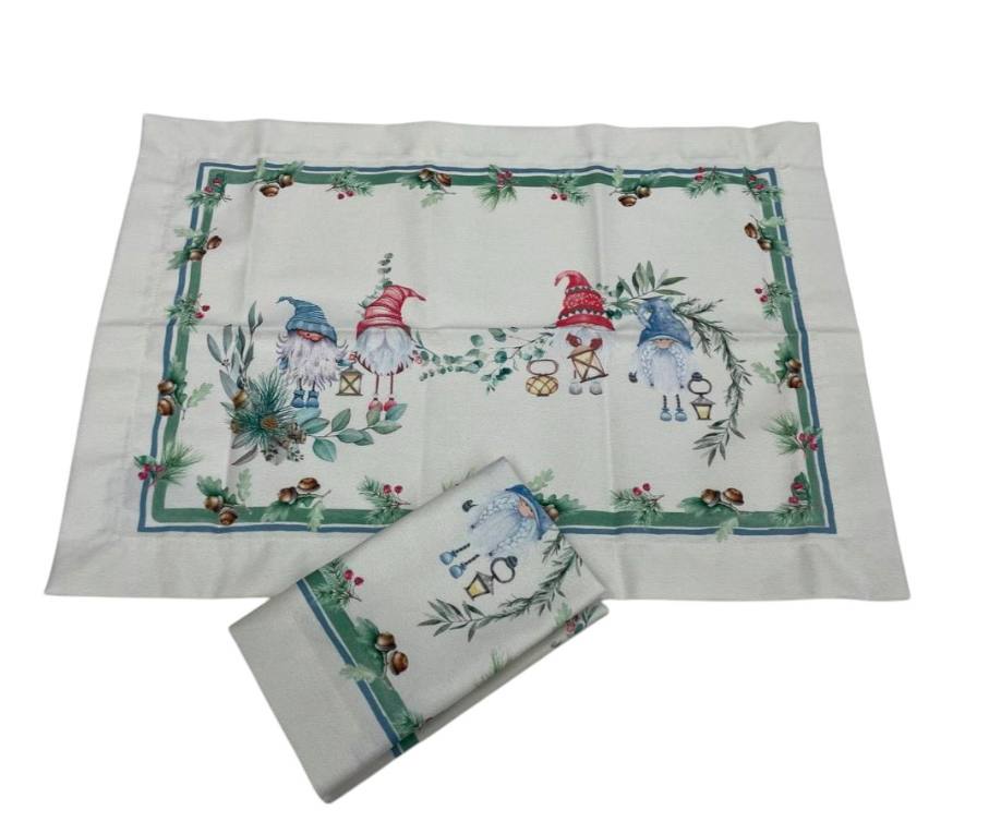 Set 2 tovagliette americane Natale - Tessitura Randi