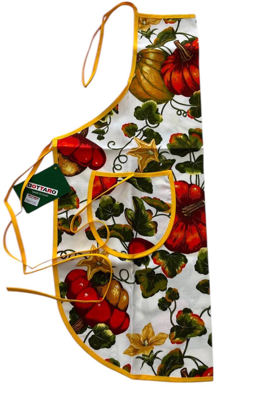 Grembiule con Pettorina Kurbis Zucca Gialla - Bottaro