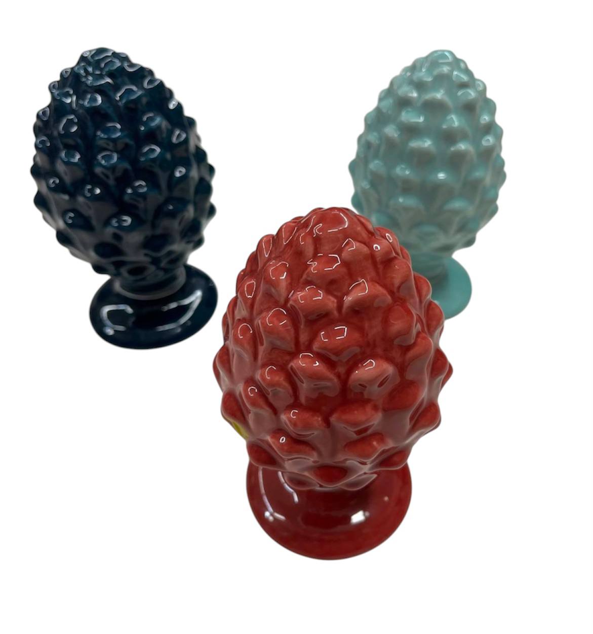 Pigna Media di ceramica 15x8cm