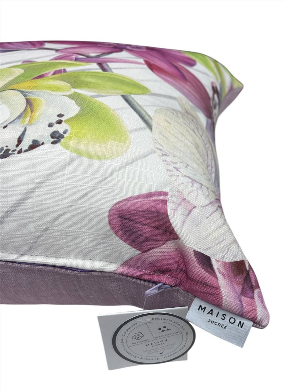 Cuscino arredo 50x50cm Fioriture - Maison Sucrèe