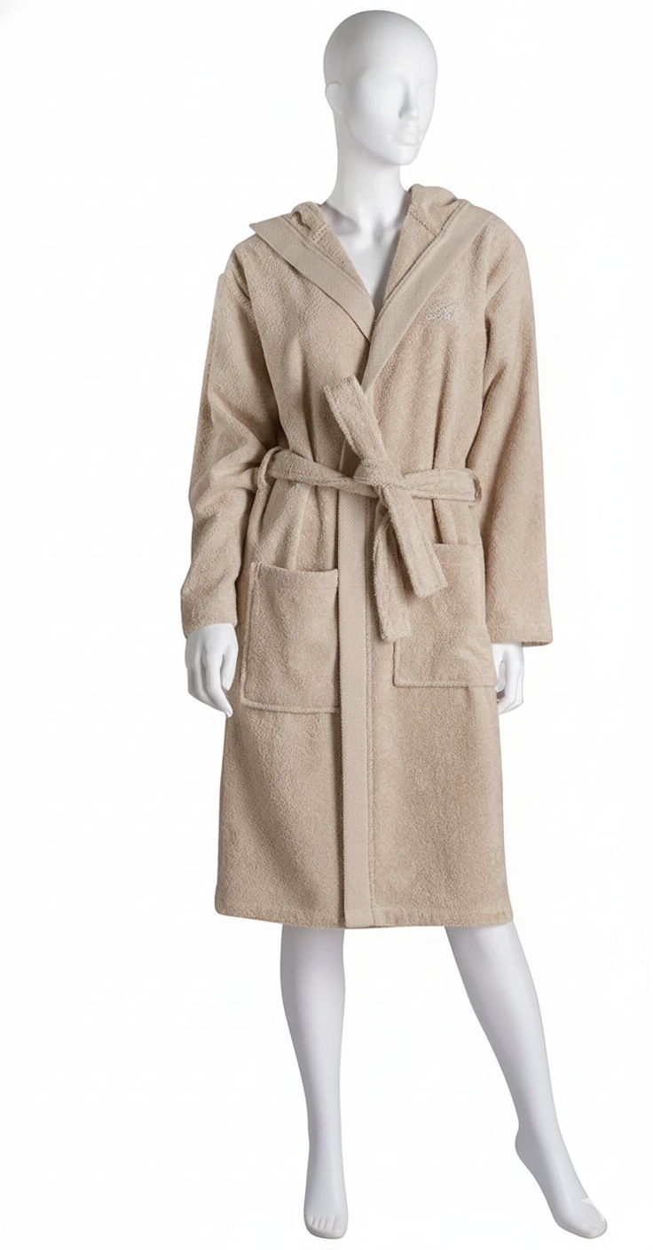 Accappatoio in spugna Benessere Beige - Blumarine