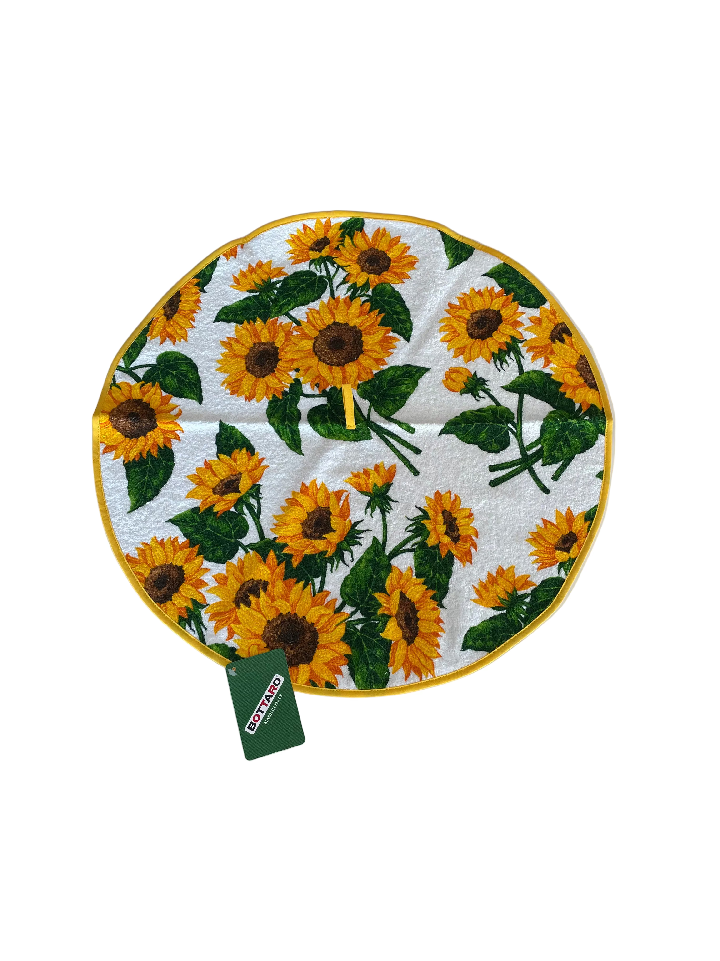 Asciughino in spugna campanellina Girasole - Bottaro