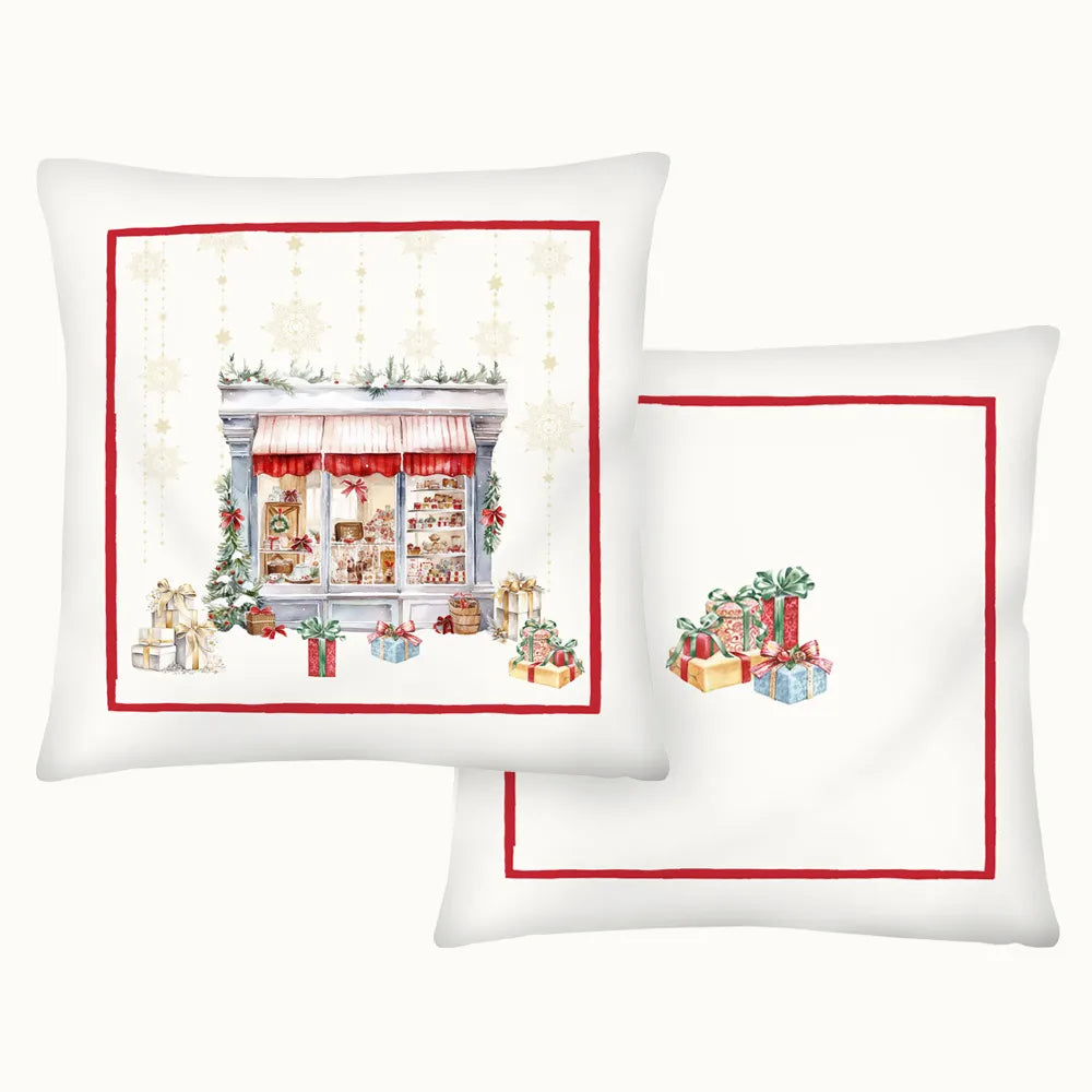 Cuscino arredo 45x45cm Natale - Tessitura Randi