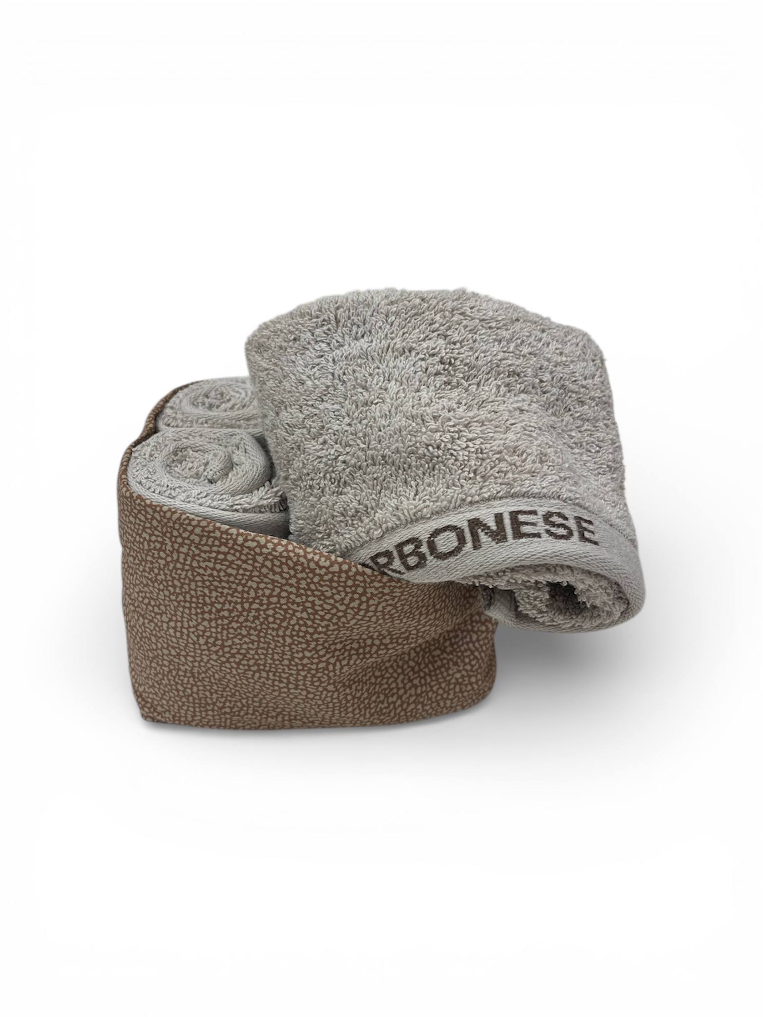 Basket con 4 lavette Minimal - Borbonese