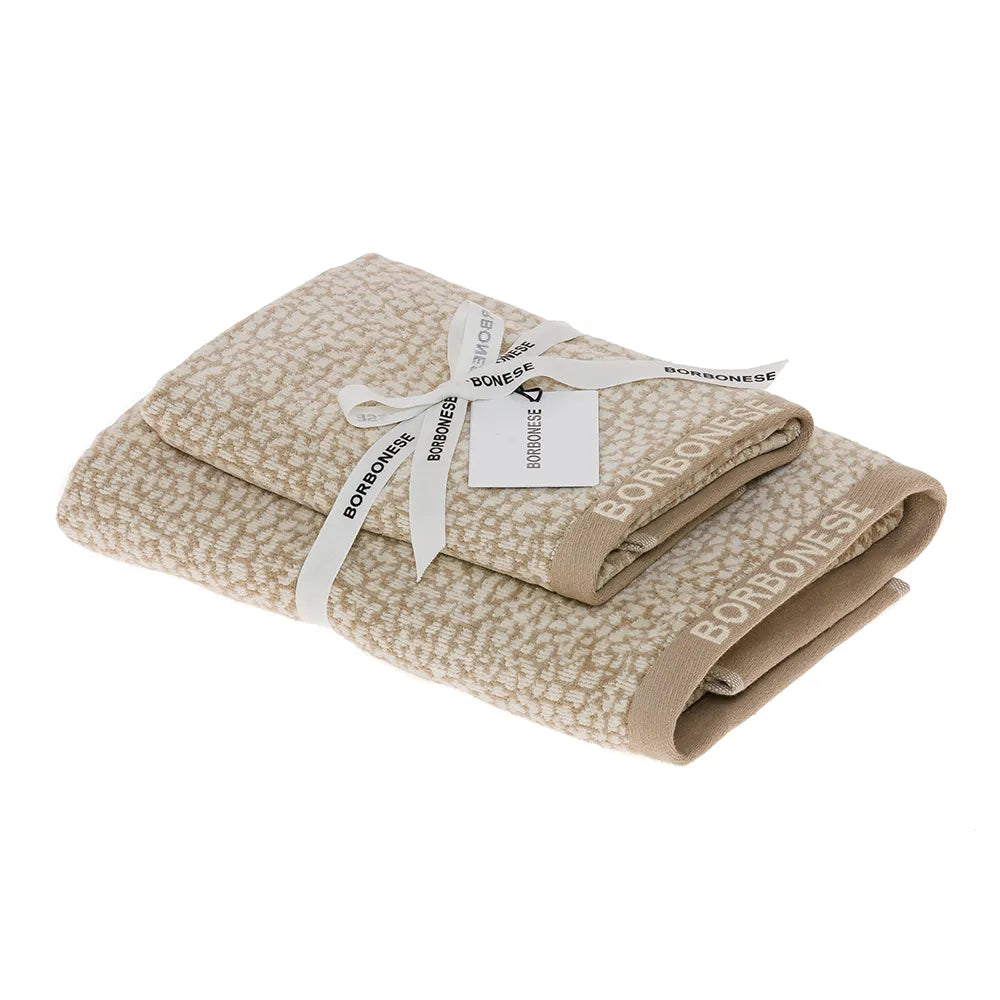 Coppia asciugamani (1+1) Twist Op - Borbonese