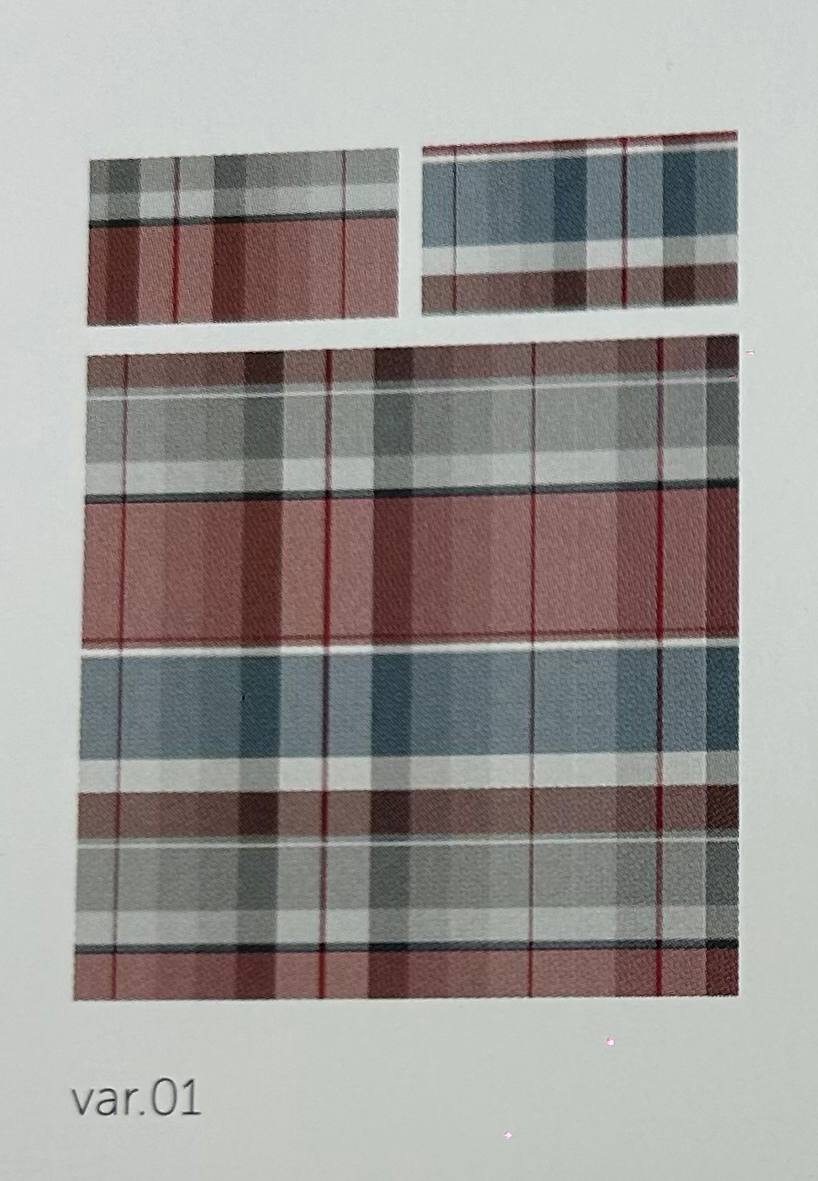 Parure Copripiumino Matrimoniale Trame var.01 - Maison Sucrèe