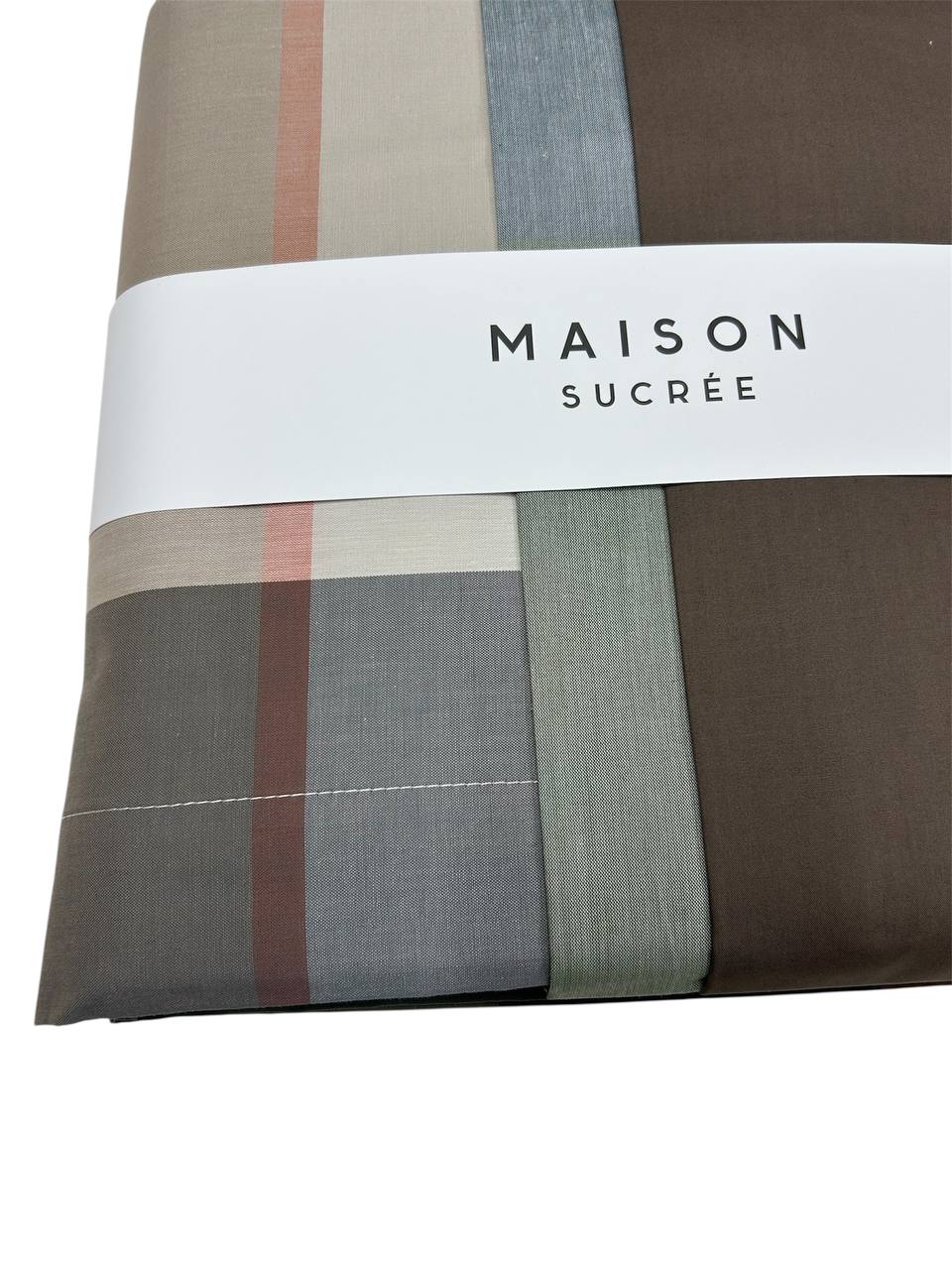 Parure Copripiumino Matrimoniale Trame var.02- Maison Sucrèe