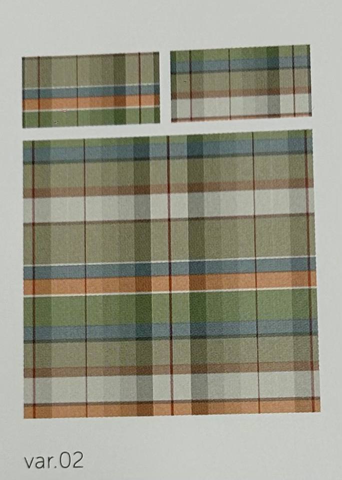 Parure Copripiumino Matrimoniale Trame var.02- Maison Sucrèe