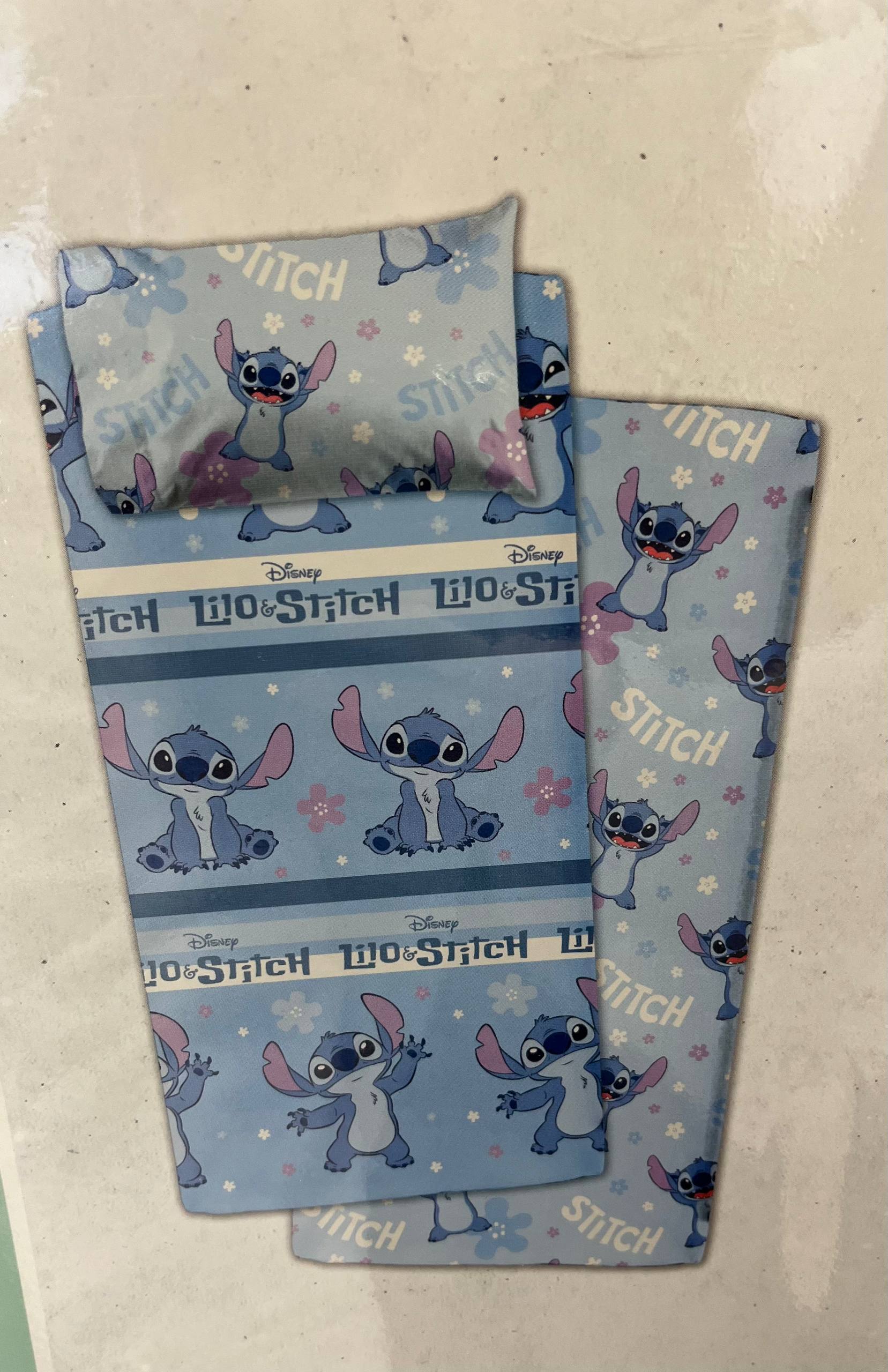 Completo lenzuola 1 piazza Disney Lilo & Stitch