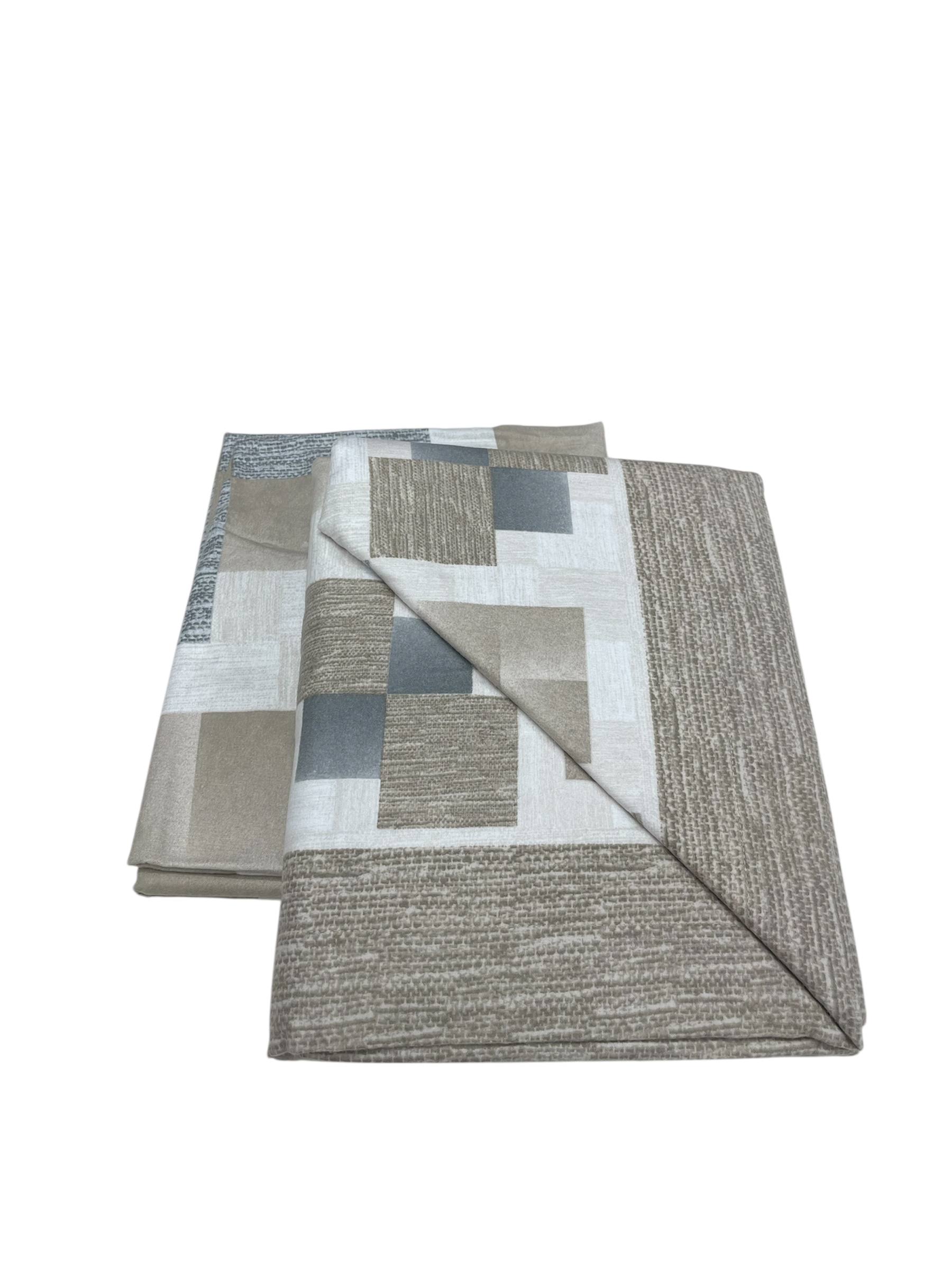 Completo lenzuola 1 piazza in Flanella Ludo - Biancaluna