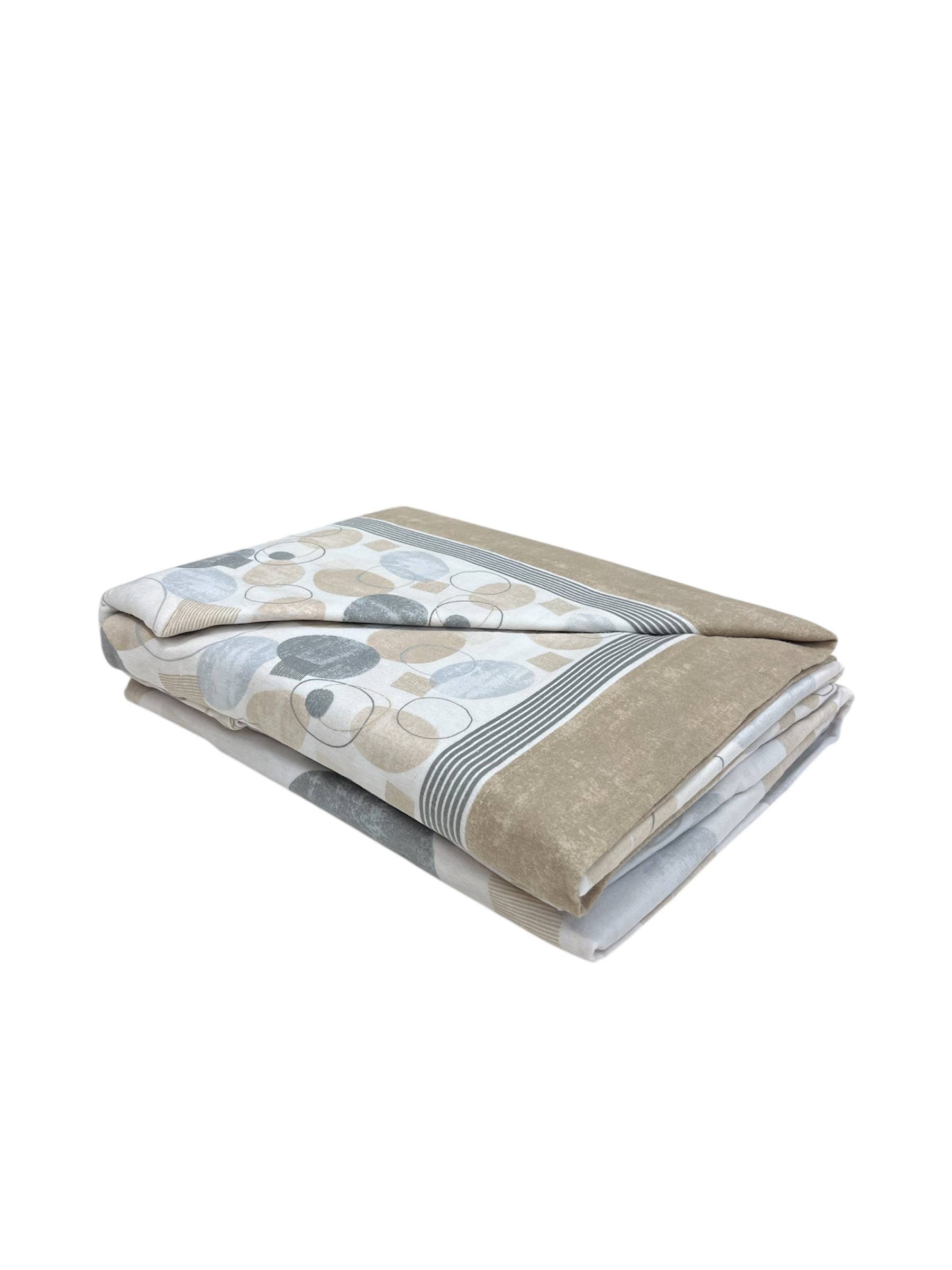 Completo lenzuola 1 piazza in Flanella Odo - Biancaluna